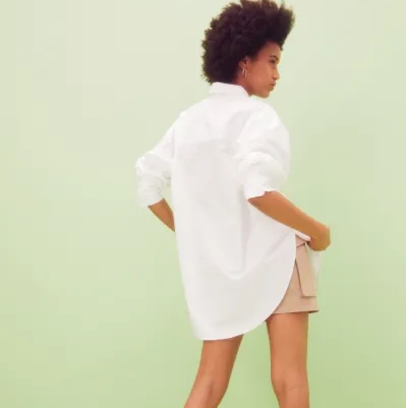 H&M Oversized Cotton Shirt - Picture 3 of 8